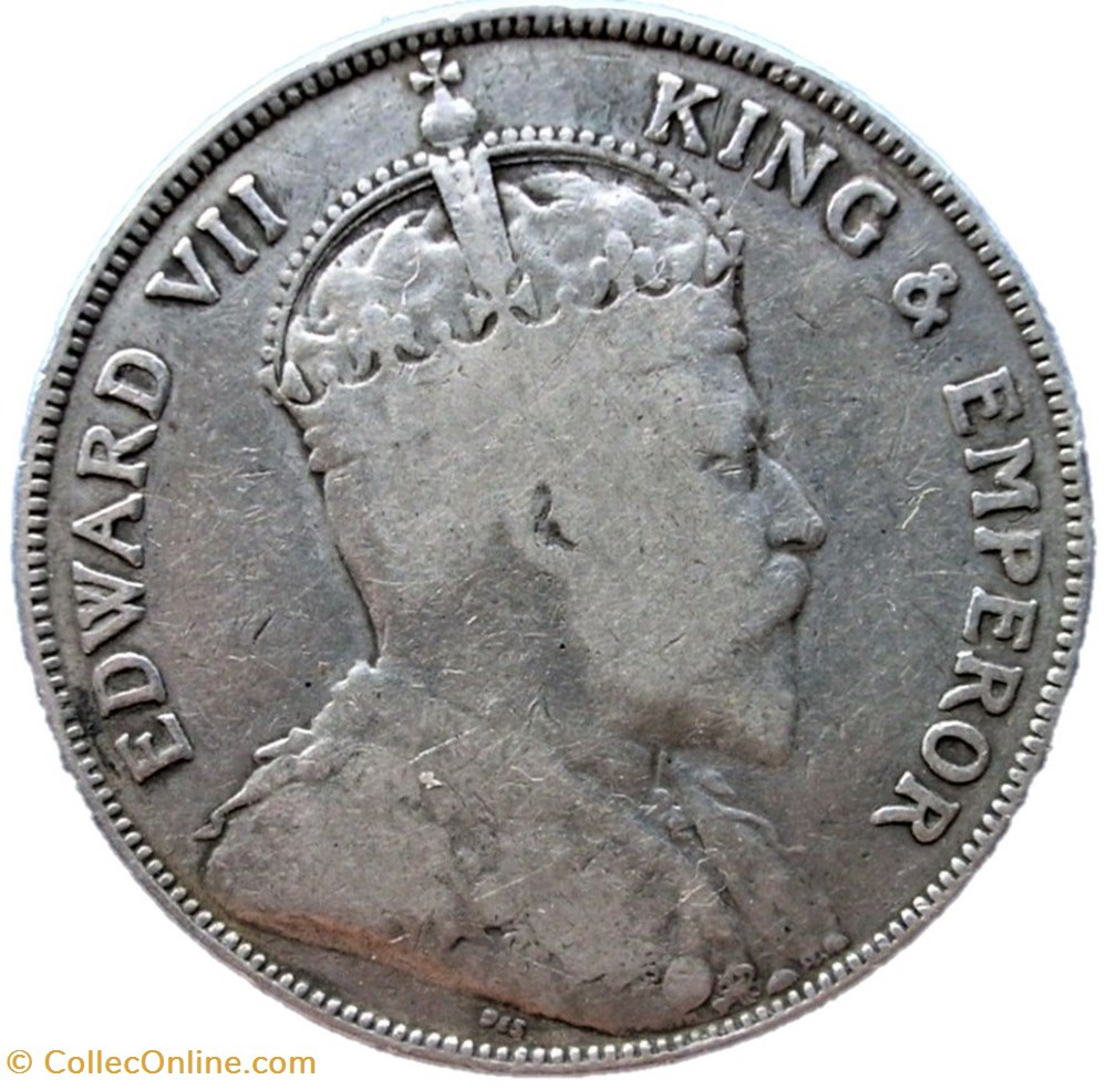 monnaies monde belize edward vii 50 cents 1907 british honduras