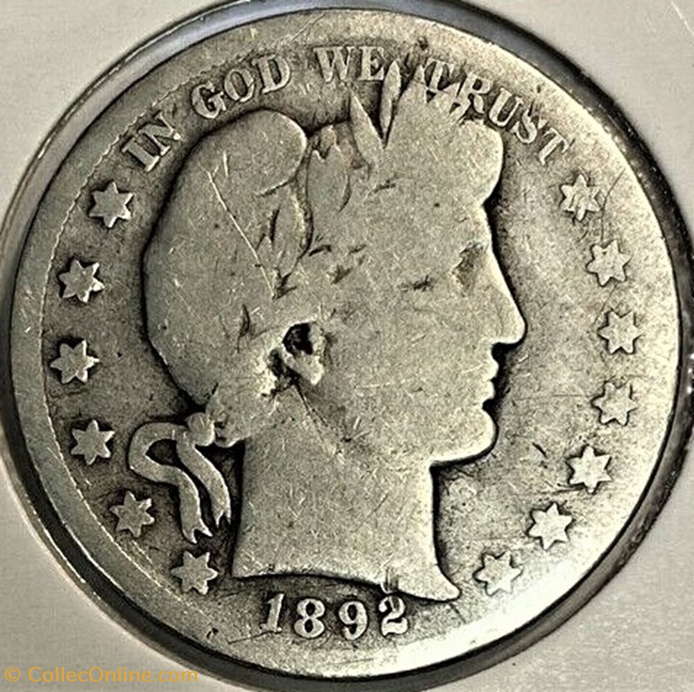 1892 San Francisco Half $ monnaies monde etats unis 1892 san francisco half