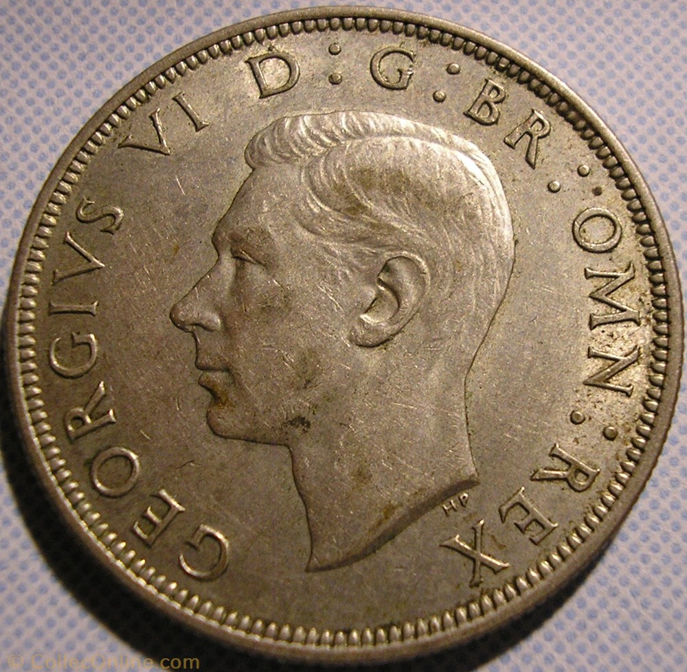 monnaie monde royaume uni george vi half crown 1946 great britain
