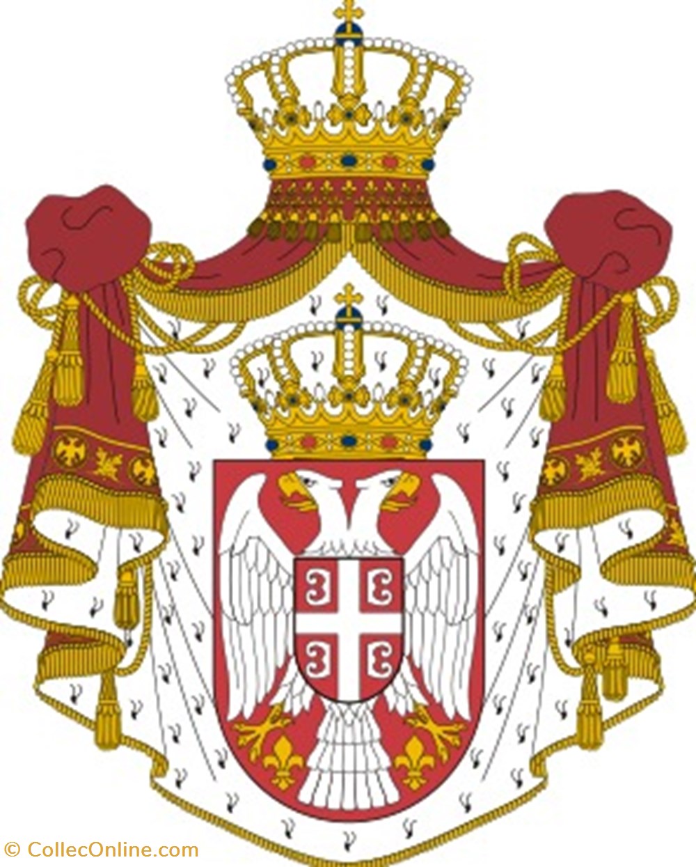 Kingdom of Serbia (1882-1918) - Bookmark monnaies monde serbie kingdom of serbia 1882 1918 bookmark