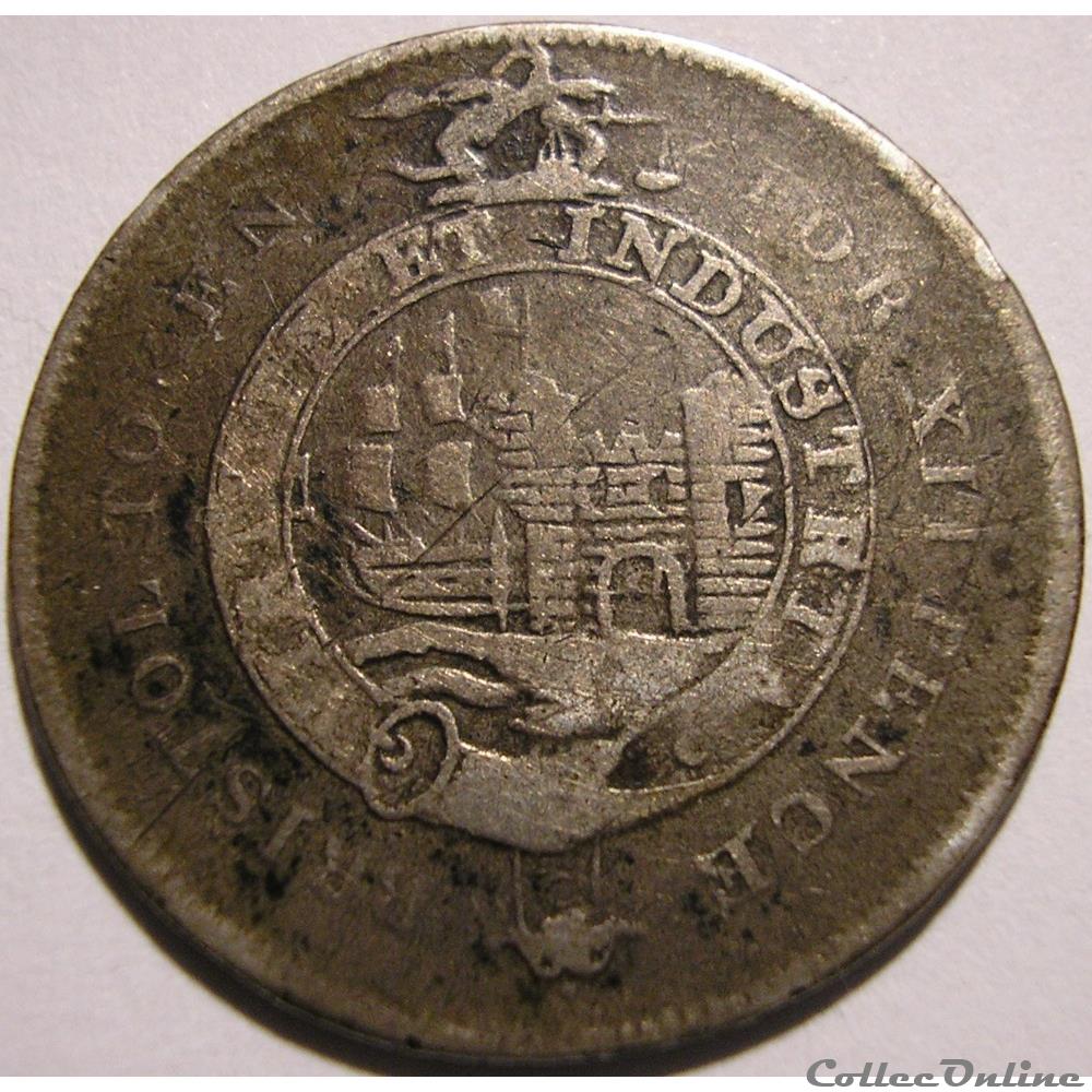 1811 Shilling to Facilitate Trade - Somersetshire, Bristol monnaies monde royaume uni 1811 shilling to facilitate trade somersetshire bristol