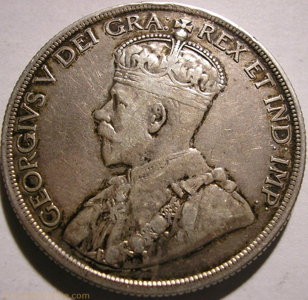 George V - 1 Dollar 1936 monnaie monde canadum george v 1 dollar 1936