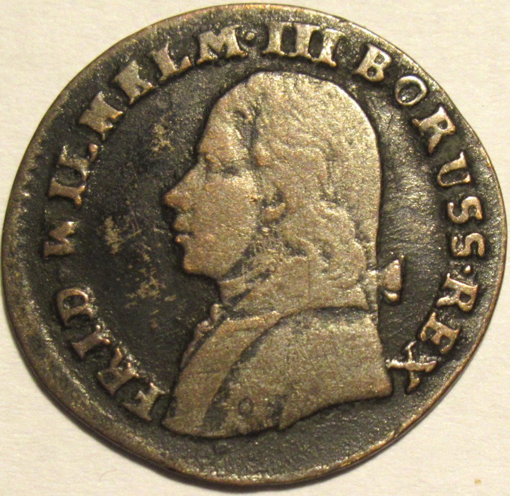 monnaies europe medievale a saint empire romain germanique friedrich wilhelm iii 3 groscher 1806 berlin