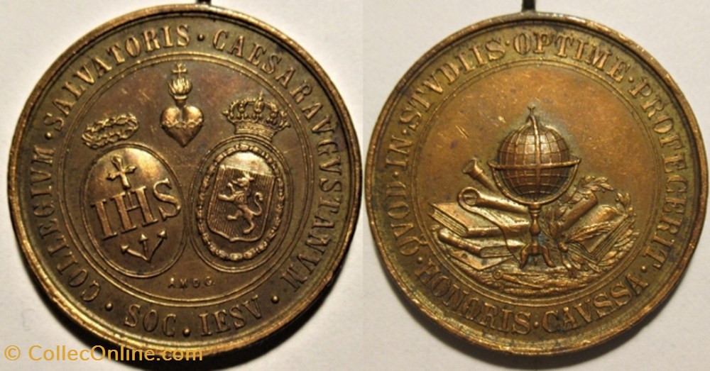 medailles espagne medal honoris causa college salvatoris zaragoza spain