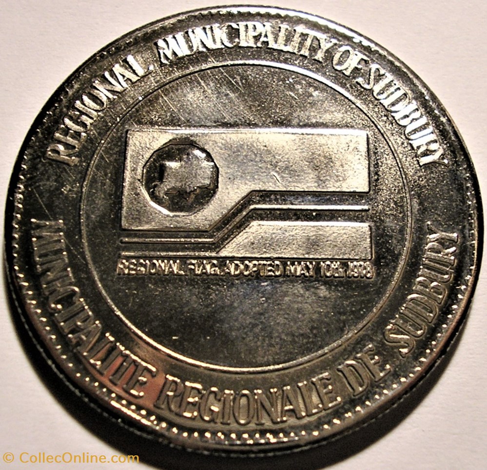 Sudbury, Ontario - Two Dollar Trade Token 1979 - Tom Flannagan 2 monnaie jeton mereaux sudbury ontario two dollar trade token 1979 tom flannagan