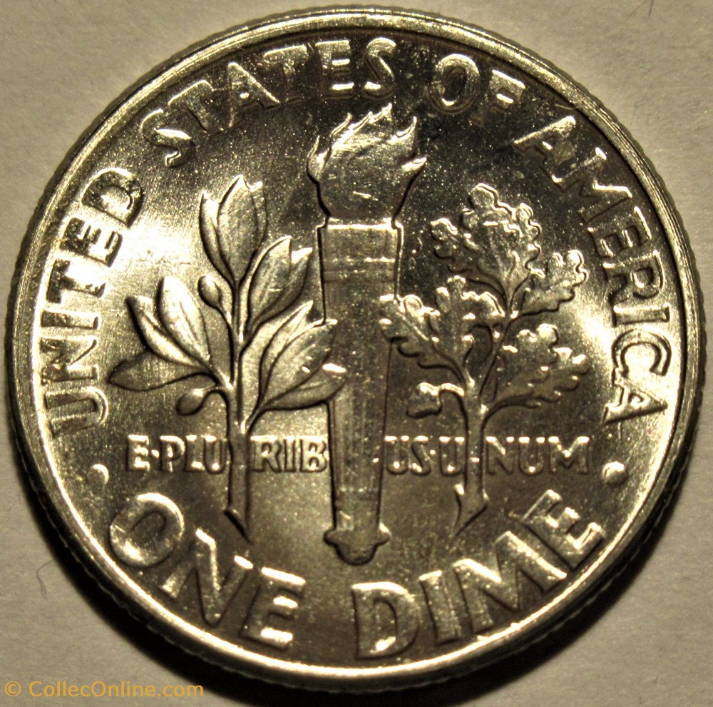 1955 Dime 4 monnaies monde etats unis 1955 dime