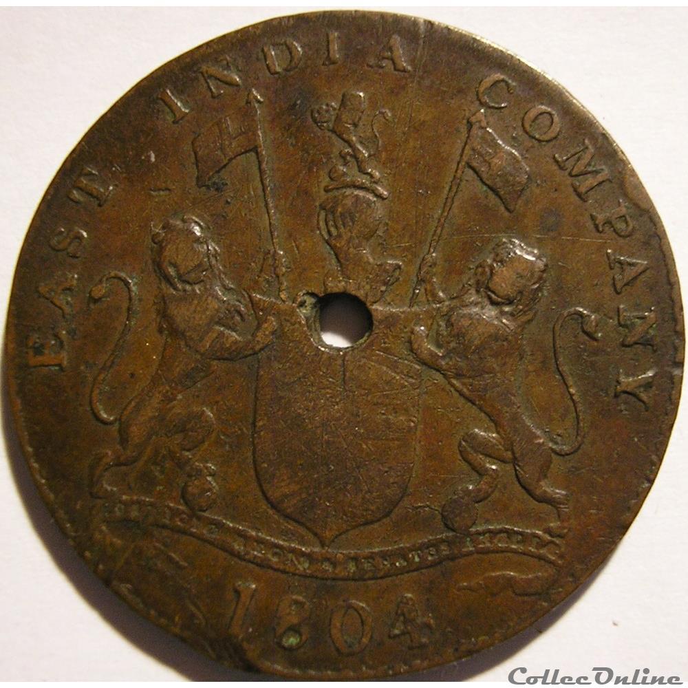 monnaie monde indonesie king george iii 4 keping 1804 sumatra