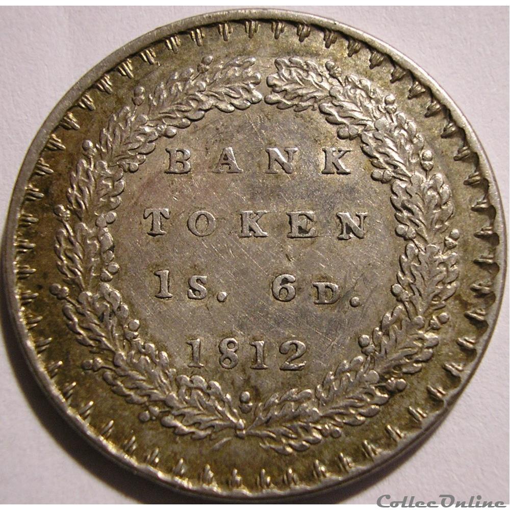 George III - 1 Shilling 6 Pence 1812 - Bank of England - Coins