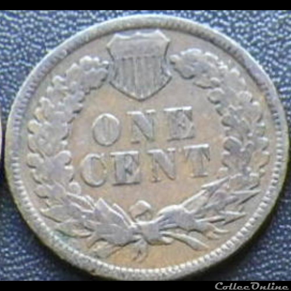 1882 One Cent monnaie monde etat uni 1882 one cent