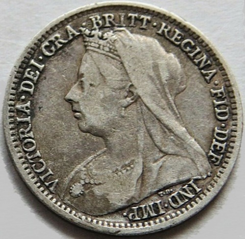 Victoria - 3 pence 1895 - Kingdom of Great Britain monnaies monde royaume uni victoria 3 pence 1895 kingdom of great britain