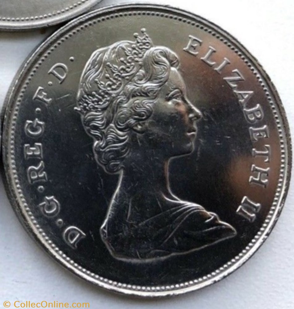 Elizabeth II - 25 New Pence 1981 Royal Wedding - UK monnaies monde royaume uni elizabeth ii 25 new pence 1981 royal wedding uk
