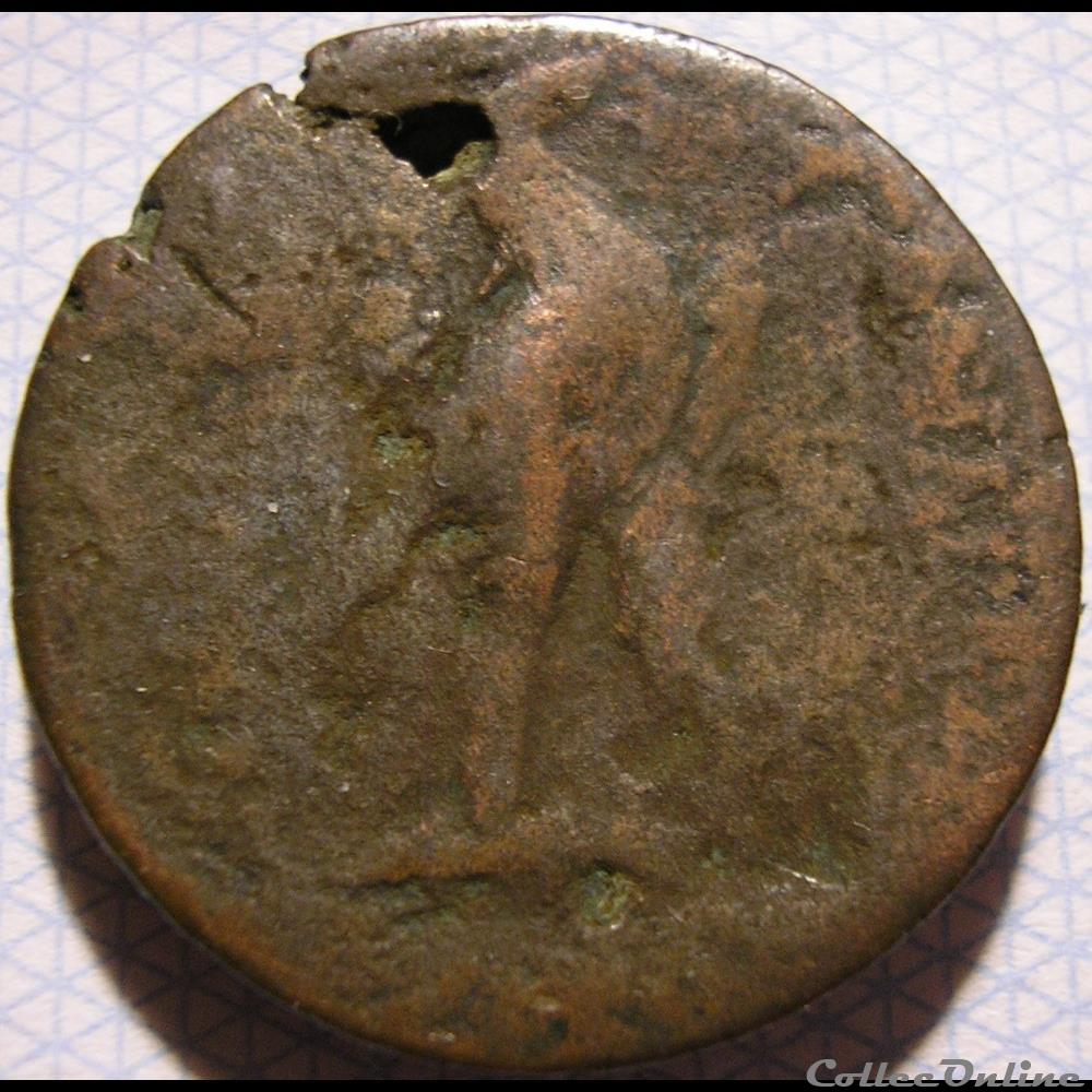 Ptolemy IV (221-204 BC.) Dichalkon Æ 26 monnaies antiques grecques ptolemy iv 221 204 bc dichalkon 26