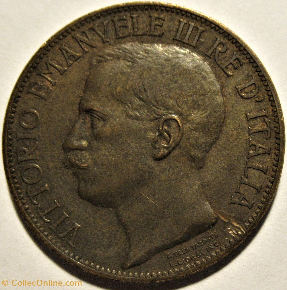 monnaies monde italie 1911 regno italia 10 centesimi roma vittorio emanuele iii