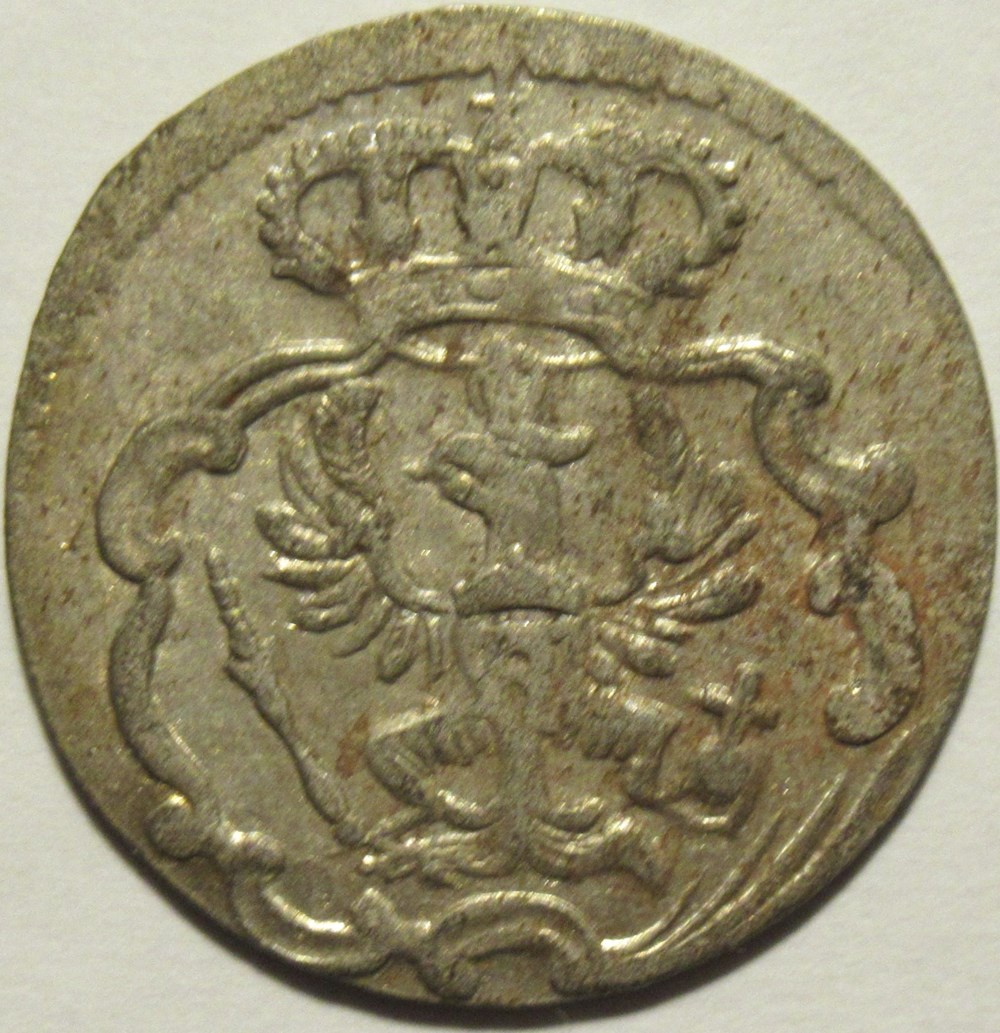 Friedrich II the Great - 1 Mariengroschen 1753 - Eastern Friesland monnaies europe medievale saint empire romain germanique friedrich ii the great 1 mariengroschen 1753 eastern friesland