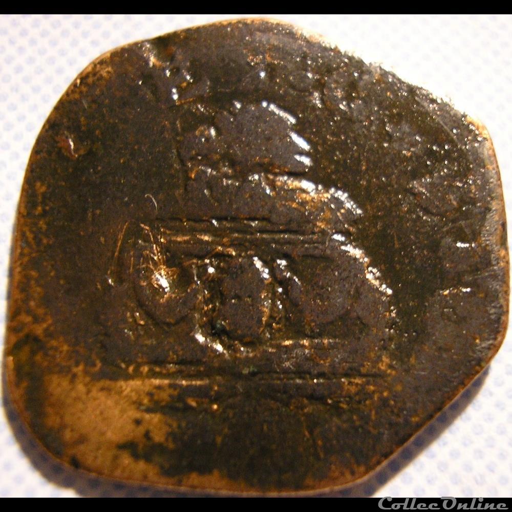 1620 Royaume de Naples, Tornese - Philippe III d'Espagne 2 monnaies europe medievale 1620 royaume de naples tornese philippe iii espagne