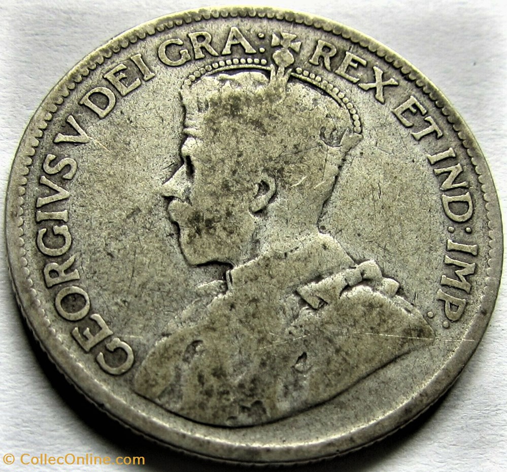 monnaies monde canada george v 25 cents 1931