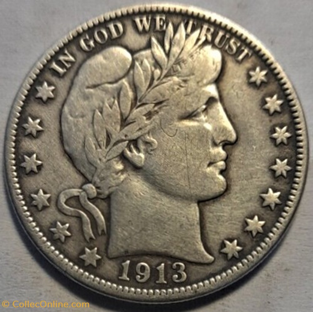 1913 Denver Half $ monnaies monde etats unis 1913 denver half
