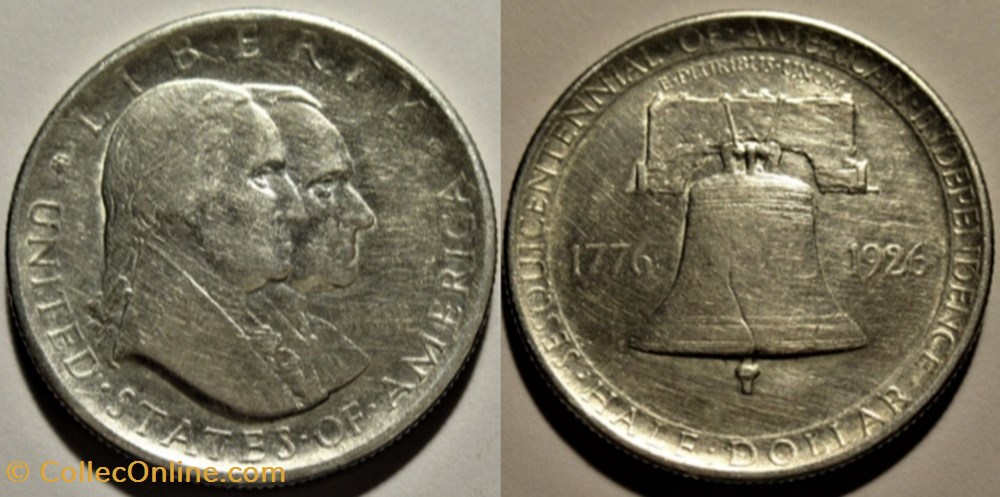 Sesquicentennial of American Independence 1776-1926 monnaies monde etats unis sesquicentennial of american independence 1776 1926