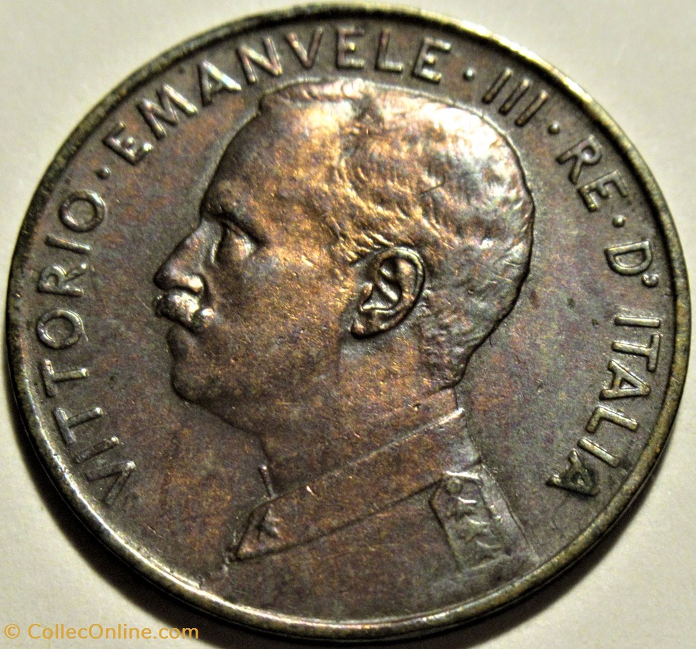 1915 Regno d'Italia, 2 Centesimi, Roma - Vittorio Emanuele III 2 monnaies monde italie 1915 regno italia 2 centesimi roma vittorio emanuele iii