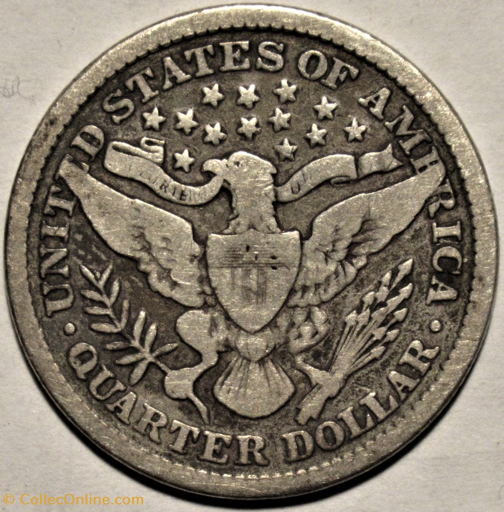 1897 Quarter Dollar monnaies monde etats unis 1897 quarter dollar