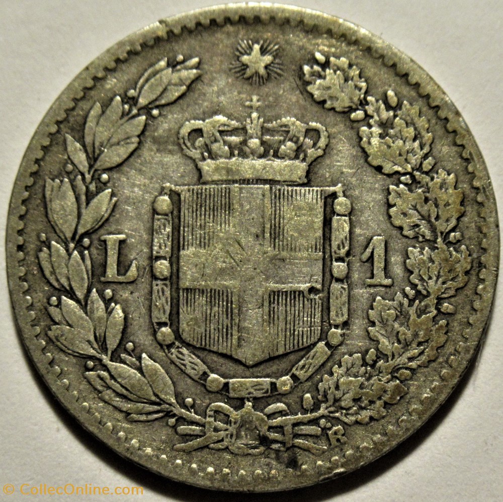 monnaies monde italie 1886 regno italia lira roma umberto i