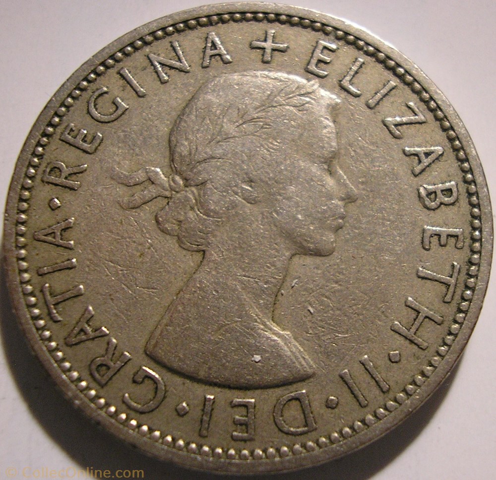 Elizabeth II - 1 Florin 1955 - UK monnaie monde royaume uni elizabeth ii 1 florin 1955 uk