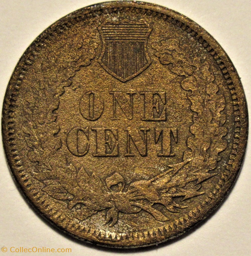 monnaies monde etats unis 1864 l one cent ex 2