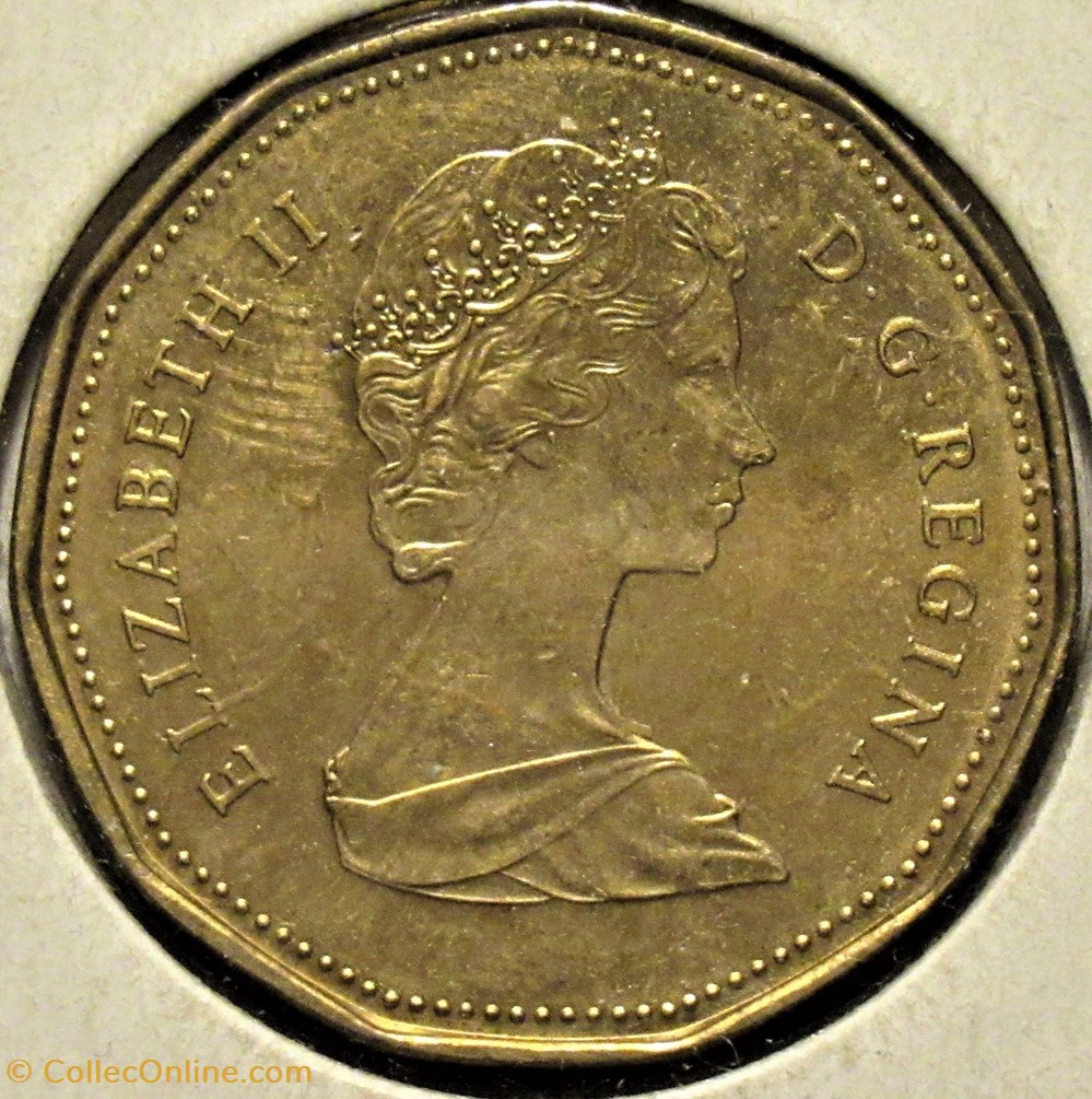 Elizabeth II - One Dollar 1989 monnaies monde canada elizabeth ii one dollar 1989