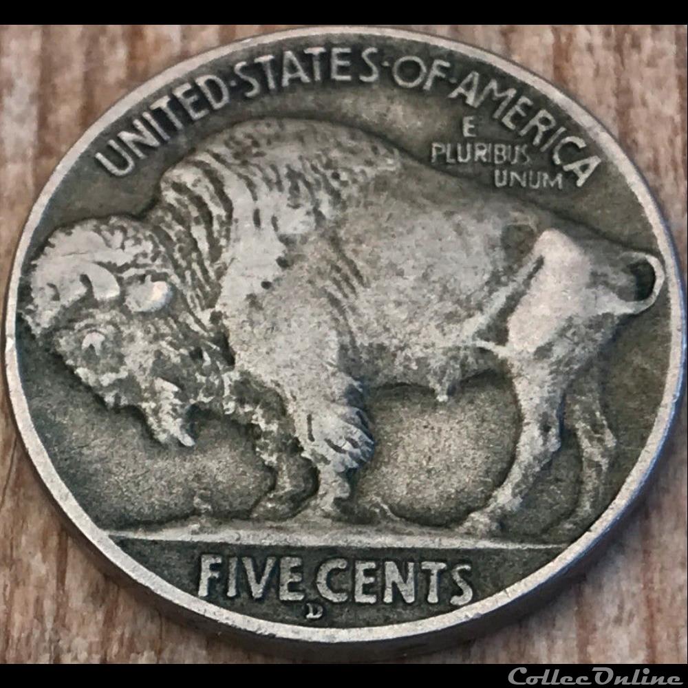 1914 Denver 5 Cents monnaie monde etat uni 1914 denver 5 cents