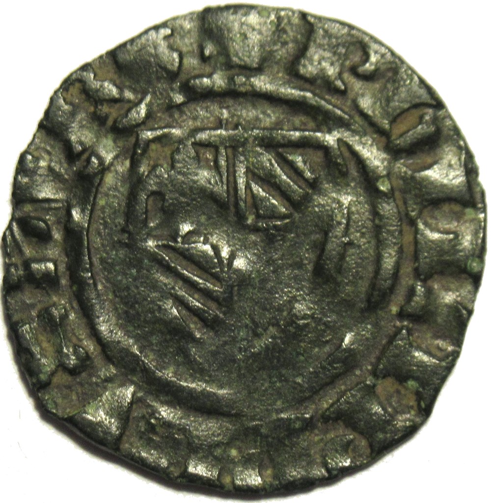 Philippe II "le Hardi" -2 mites c.1384 - Comté de Flandre, Pays-Bas bourguignons monnaies europe medievale france feodales philippe ii le hardi 2 mites c 1384 comte de flandre pays bas bourguignons