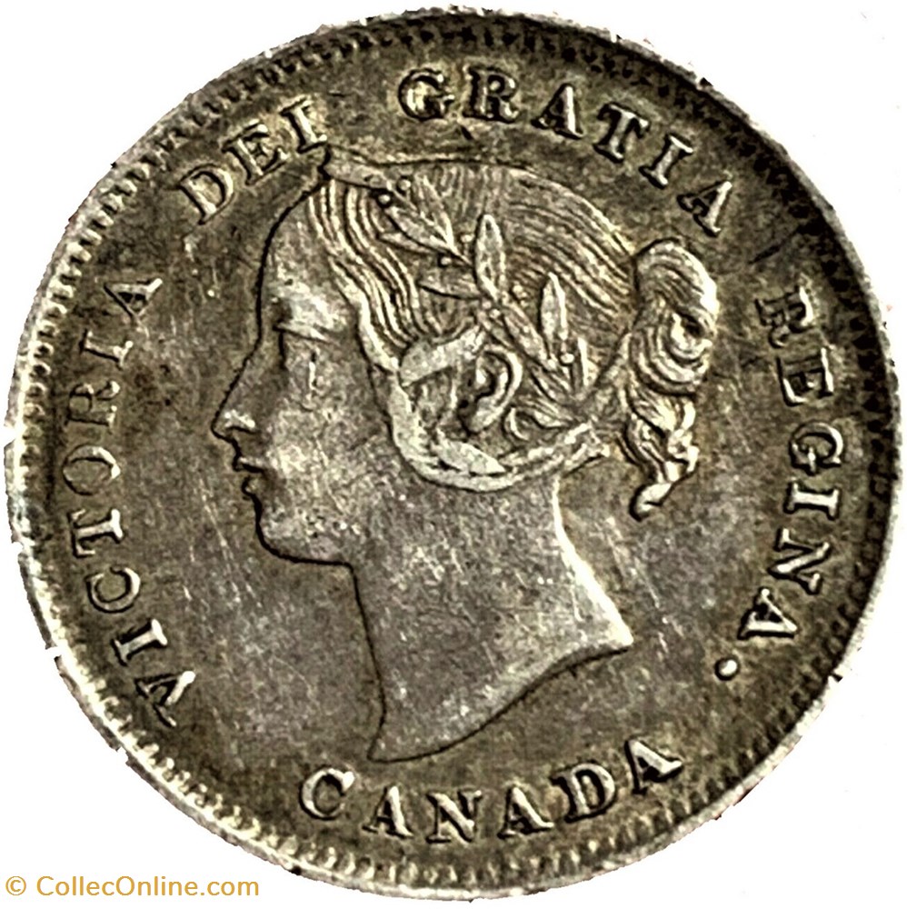 Victoria - 5 Cents 1898 monnaie monde canadum victoria 5 cents 1898