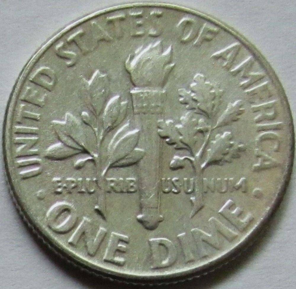 1956 Dime - Filling coin (ex.2) monnaies monde etats unis 1956 dime filling coin ex 2