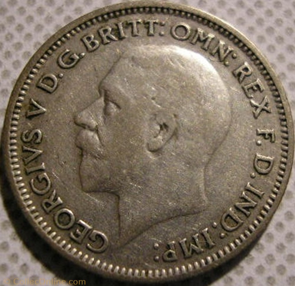 George V - 6 Pence 1934 - Great Britain monnaie monde royaume uni george v 6 pence 1934 great britain