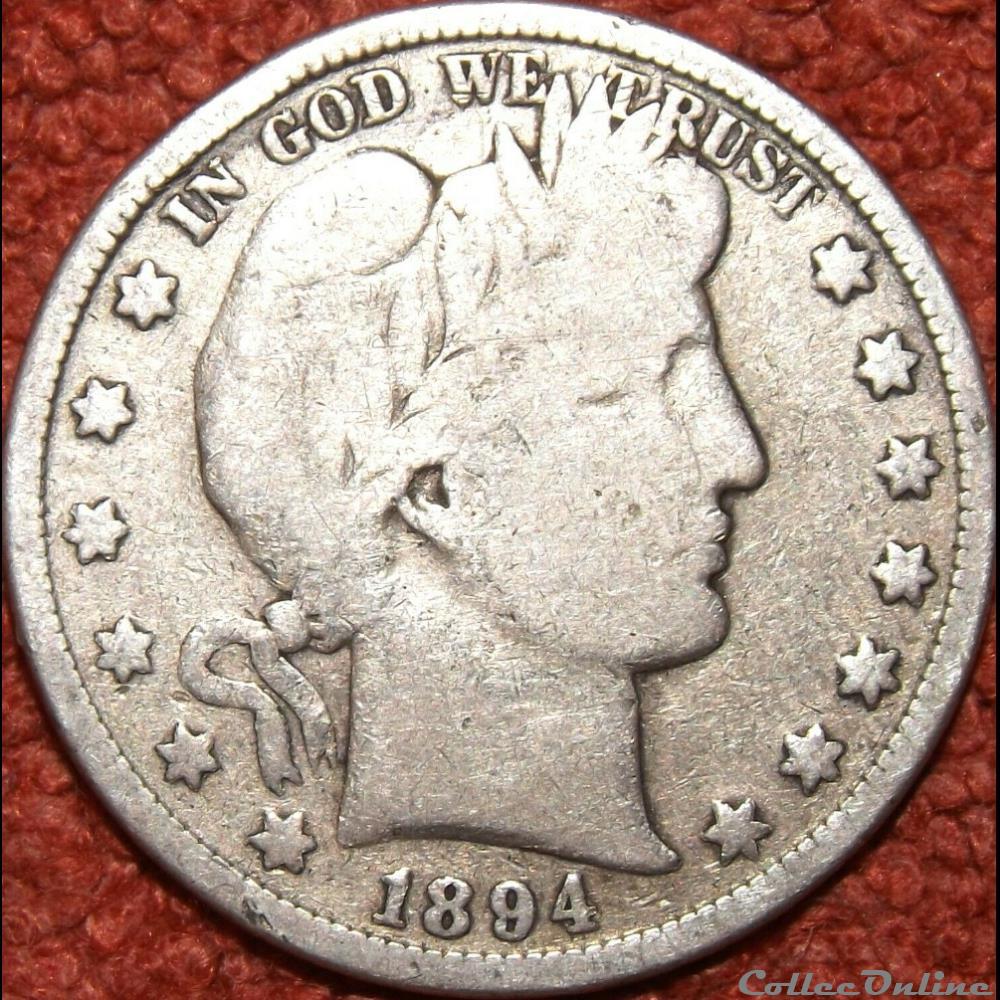 1894 San Francisco Half $ monnaie monde etat uni 1894 san francisco half