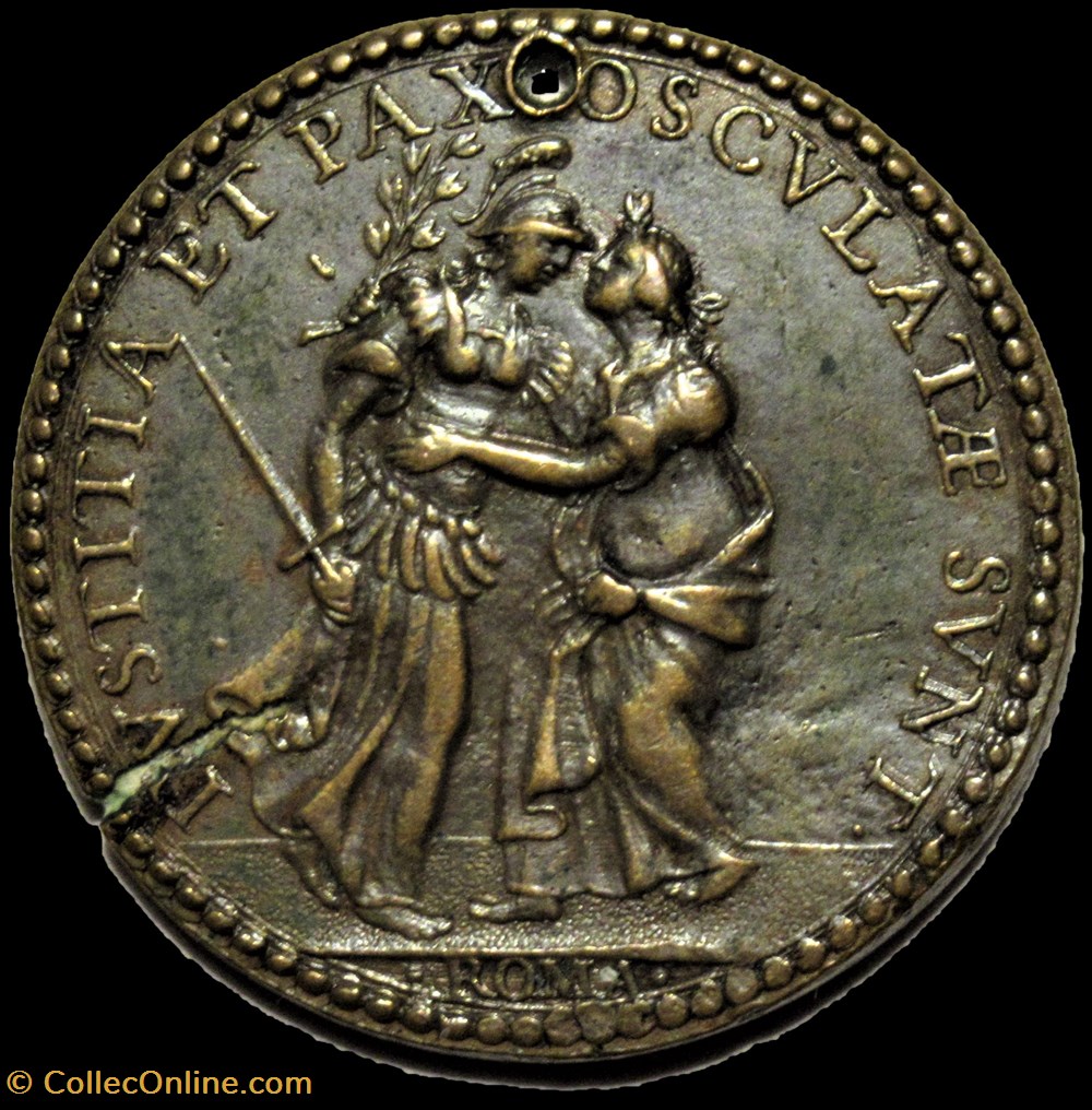 medailles etat la cite du vatican pope alexander vii medal 1655 election to the pontificate roma