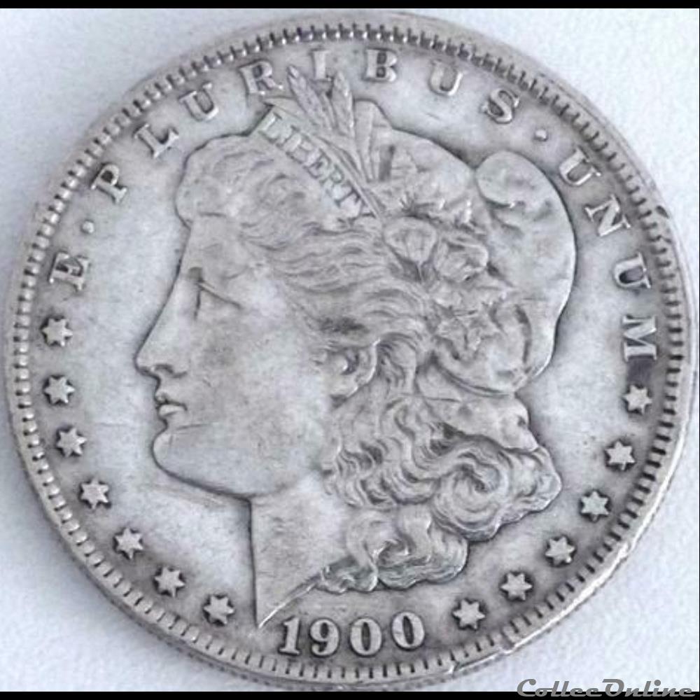 1900 New Orleans Dollar monnaies monde etats unis 1900 new orleans dollar
