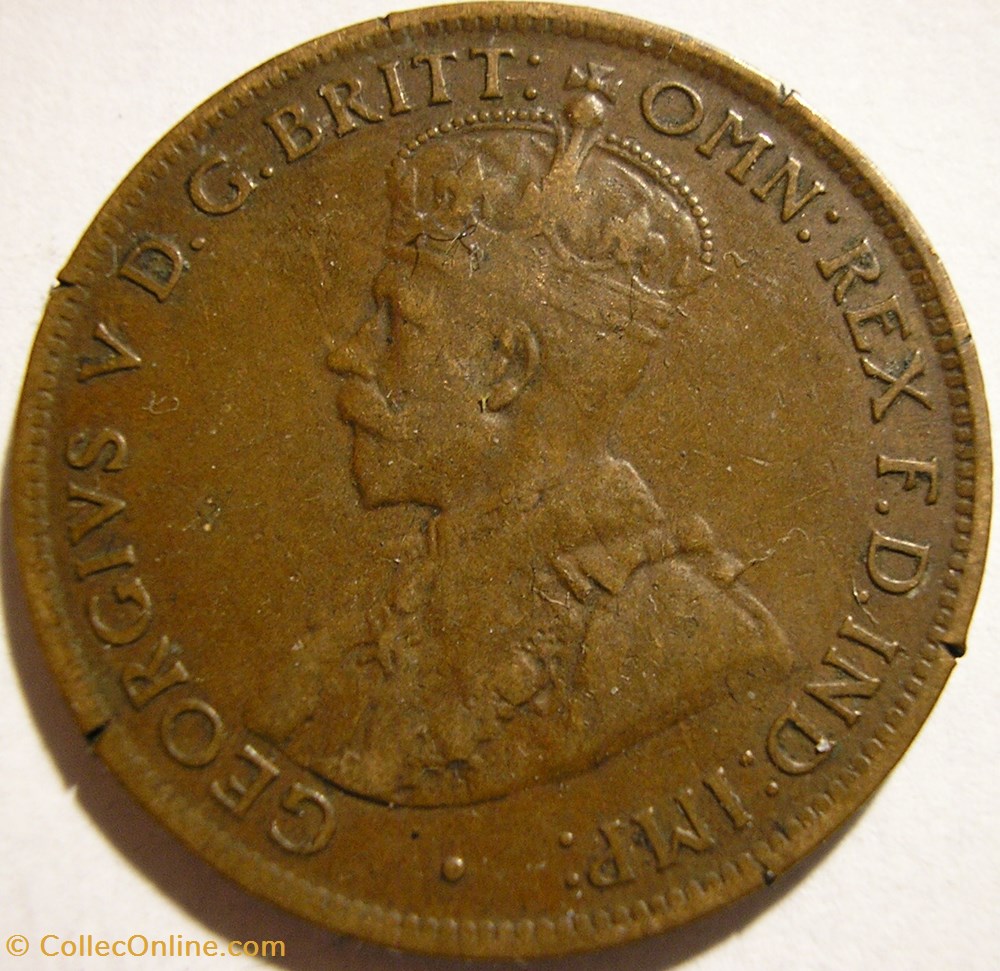 George V - One Half Penny 1911 - Australia monnaie monde australie george v one half penny 1911 australia