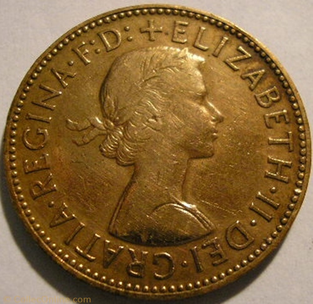Elizabeth II - Half Penny 1958 - UK monnaie monde royaume uni elizabeth ii half penny 1958 uk