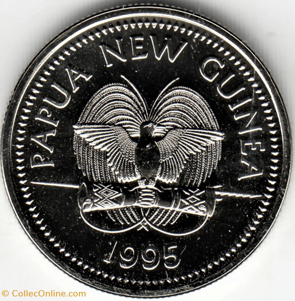 Papua New Guinea - 10 Toea 1995 monnaies monde papouasie nouvelle guinee papua new guinea 10 toea 1995