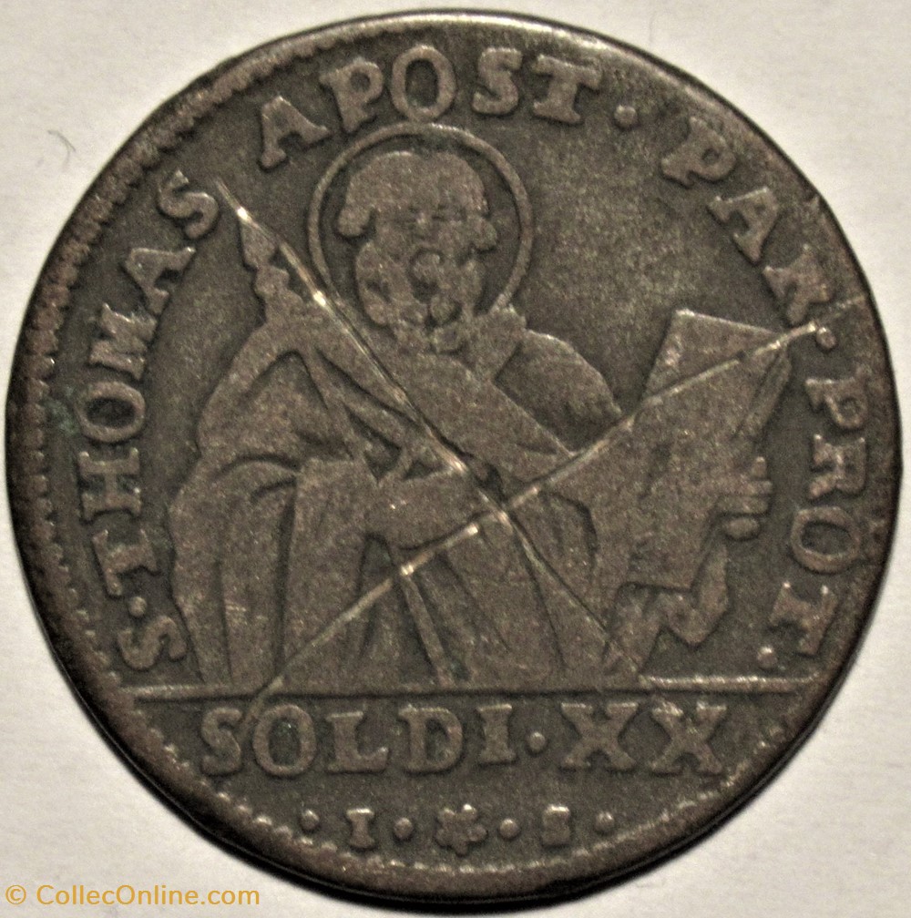 monnaies monde italie 1795 duche de parme 20 soldi ferdinando i