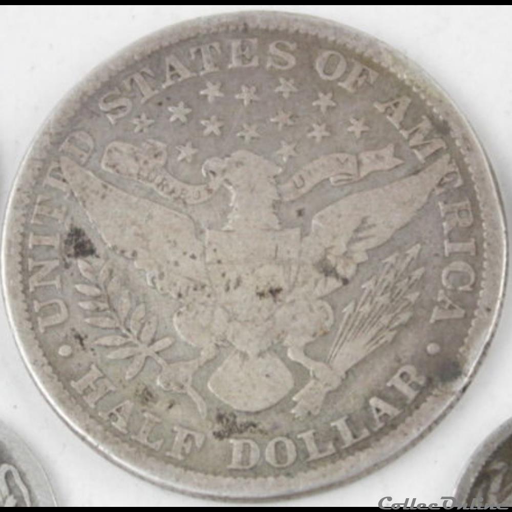 1898 Half Dollar monnaies monde etats unis 1898 half dollar