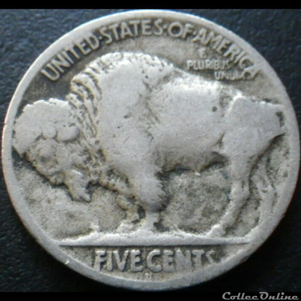 1924 Denver 5 Cents monnaie monde etat uni 1924 denver 5 cents