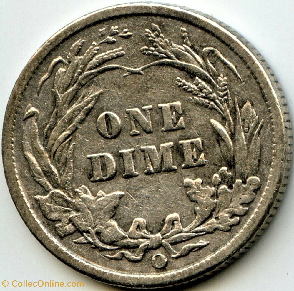 1906 New Orleans Dime 4 monnaies monde etats unis 1906 new orleans dime