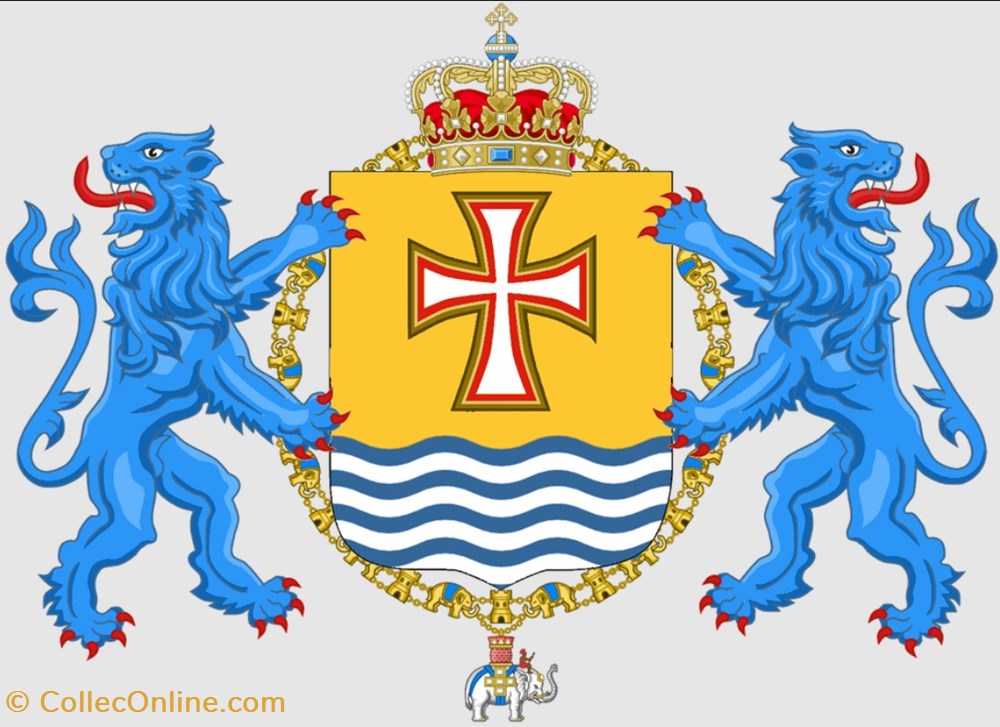 Danish West Indies - Bookmark monnaies monde danemark danish west indies bookmark