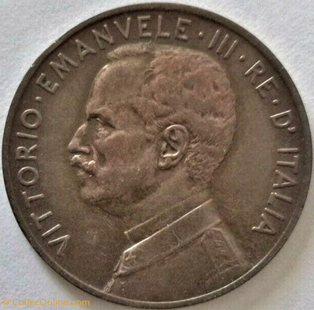 1915 Regno d'Italia, 5 Centesimi, Roma - Vittorio Emanuele III 2 monnaies monde italie 1915 regno italia 5 centesimi roma vittorio emanuele iii