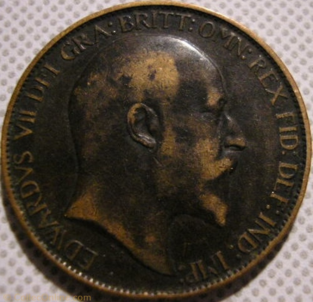 Edward VII - Half Penny 1907 - Great Britain monnaie monde royaume uni edward vii half penny 1907 great britain