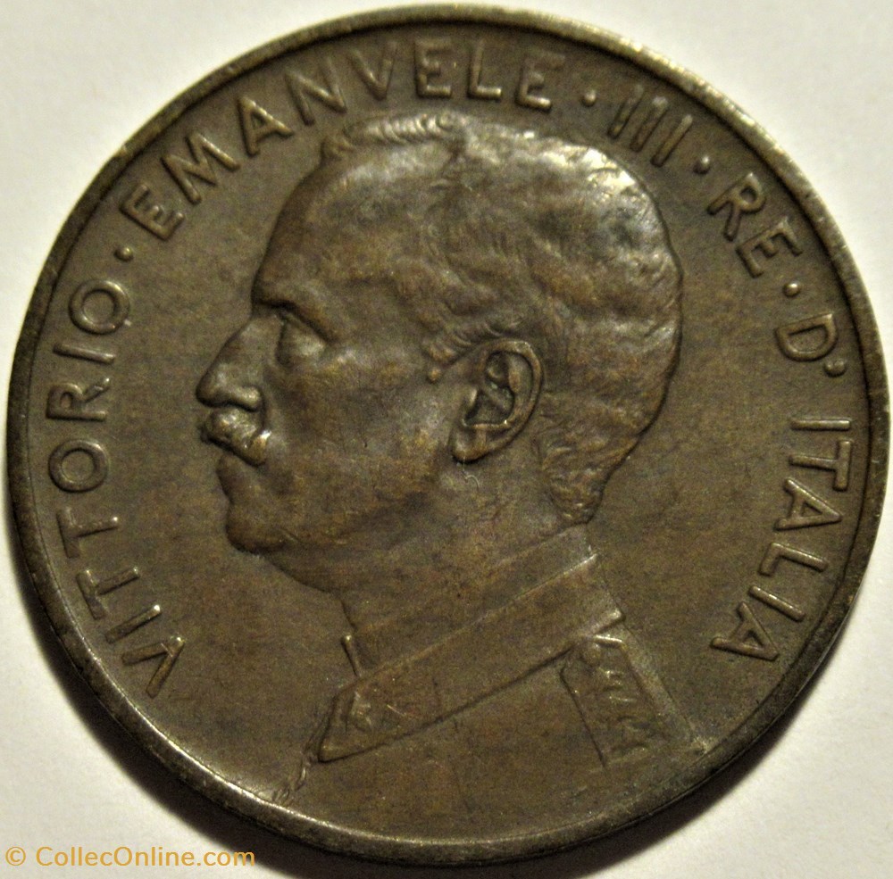 1918 Regno d'Italia, 5 Centesimi, Roma - Vittorio Emanuele III (ex.3) 2 monnaies monde italie 1918 regno italia 5 centesimi roma vittorio emanuele iii ex 3