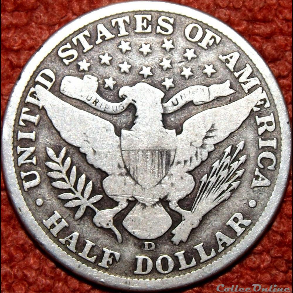 1907 Denver Half $ monnaie monde etat uni 1907 denver half