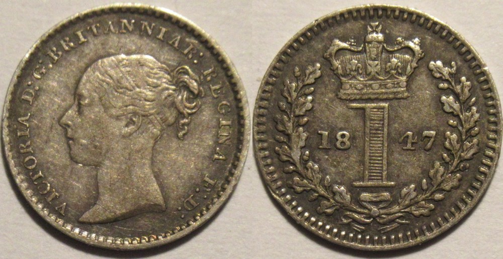 Victoria - 1 Penny 1847 - Great Britain monnaies monde royaume uni victoria 1 penny 1847 great britain