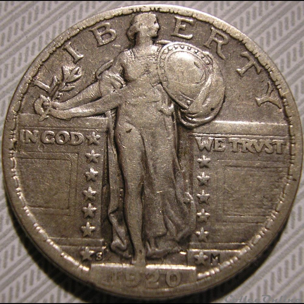 1920 San Francisco Quarter Dollar monnaies monde etats unis 1920 san francisco quarter dollar